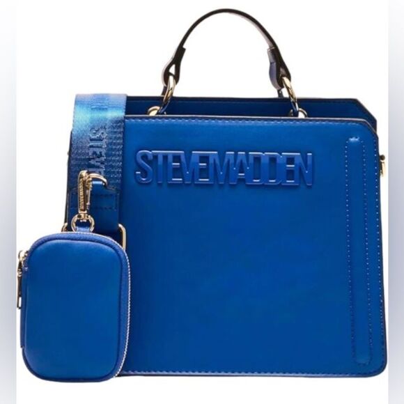 Steve Madden Bevelyn Bag- Sapphire